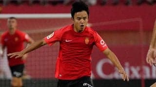 マジョルカ監督、負傷離脱の久保建英に「1カ月と少しはかかりそう」