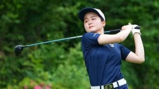 日本女子OPで高校生アマが暫定2位　春季大会Vの川崎春花「ロ-アマを取りたい」