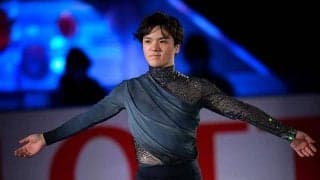 宇野昌磨の「スプリットフリップに惚れた」　五輪前初戦に米記者賛辞「音楽に合う」