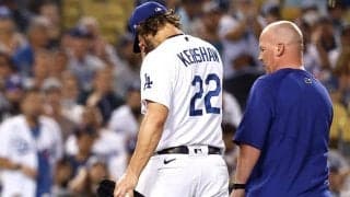 【MLB】2回途中で緊急降板のカーショー　POへの影響必至で無念の思い「本当にショック」