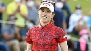 西村優菜、驚異の「63」で単独首位　3週連続V射程も「この大会に勝ちたい思いが強い」