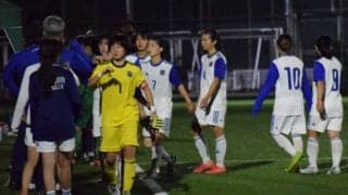 【サッカー部女子】　親和女大に０－４で連勝ならず