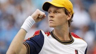 20歳シナー 大会連覇に王手