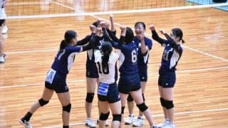 【バレーボール部女子】　秋季リーグ開幕戦、黒星発進