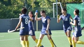 【陸上ホッケー部女子】 福井工大に１－０で、秋季リーグ初勝利