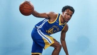 ウォリアーズの新人、モーゼス・ムーディーのあこがれはジョー・ジョンソン「幼い頃から彼のプレーを見て育った」