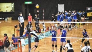 【バレーボール部女子】リーグ２戦目、龍谷大に敗北