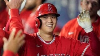 【MLB】「月曜の朝、憂鬱タイムに朗報！」　大谷翔平46号、今季最後に届けた早朝弾にネット歓喜