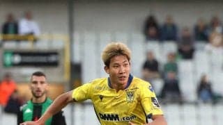 原大智、シント=トロイデン移籍後｢初ゴール｣!!鈴木優磨の強烈シュートのこぼれ球を押し込む！｢初スタメン｣で決めた待ちに待った初ゴールとは?【動画】