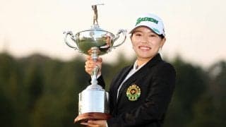 勝みなみ、日本女子オープン優勝に「本当に嬉しい」　アマ時代からの夢叶う