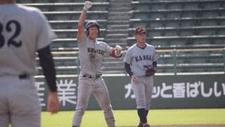 【硬式野球部】関大に連敗し優勝へ黄色信号