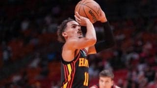 トレイ・ヤングがヒートとのプレシーズン初戦で右大腿四頭筋を負傷