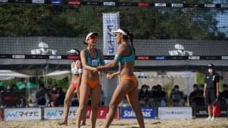 マイナビジャパンビーチバレーボールツアー2021第6戦　石島/白鳥組と長谷川/坂口（由）組が優勝