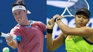 大坂と錦織が3位と4位に