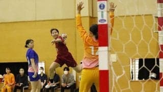前半からオフェンスで圧倒し、国士舘大に快勝