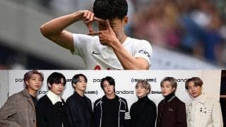 韓国最強のコラボ!　ソン・フンミンがBTSにサイン入りユニと応援メッセージ