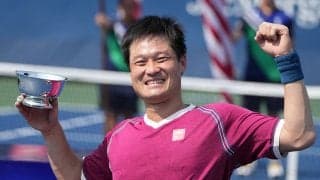 国枝慎吾、3つのギネス世界記録認定証を受け取る