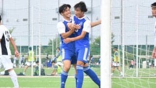【サッカー部男子】大教大に３ー２で粘り勝ち