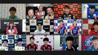 Vリーグ男子は10月15日開幕　開幕会見をリモートで開催