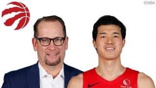 渡邊雄太（トロント・ラプターズ）をニック・ナースHCが絶賛、開幕ロスター入りに明るい見通し