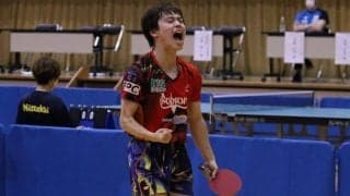 2021年度後期卓球男子ナショナルチーム発表　森薗がNT返り咲き　英田、谷垣が候補選手入り