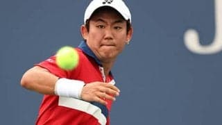 西岡良仁 熱戦制し初戦突破