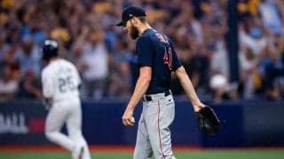 【MLB 地区S】Rソックス、左腕セールが屈辱の1回5失点KO　レイズ伏兵に逆転満塁弾を被弾