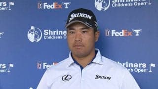 松山英樹「流れの良いプレーができるようにしたい」　57位タイで決勝ラウンドへ