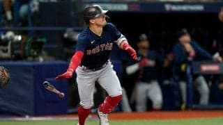 【MLB 地区S】松井秀喜に並ぶメジャー史上2人目の快挙　Rソックス外野手が“怒涛の固め打ち”