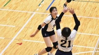 【バレーボール部女子】　秋季リーグ戦初白星ならず