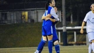 【サッカー部女子】　後半アディショナルタイムに１点差まで追い上げるも、同大に２－３で惜敗