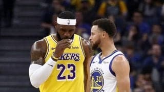 キャリア19年目ながら一線級でプレーするレブロンにカリーも脱帽「もう笑うしかないね」