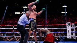 フューリー、11回KOでワイルダー撃破　2人でダウン5度死闘に貫録「世界最強は俺だ」