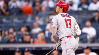 【MLB】大谷翔平、46本塁打の中で最速打球は？　NYファンも衝撃、挨拶代わりの189キロ弾