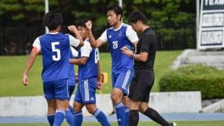 【サッカー部男子】関関戦でウノゼロ勝利！　リーグ戦１２連勝