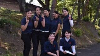 【ゴルフ】春季リーグ初日を６位で終え、あす巻き返し図る