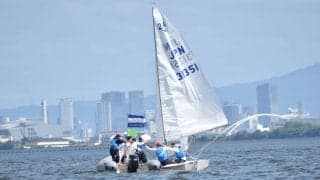 【ヨット部】　単独首位で関西インカレ１５連覇へ！