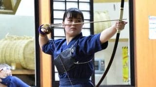 【弓道部女子】５９中（全８０射）の奮闘も、関大に悔しい敗北