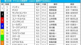 【MCS南部杯／枠順・データ予想】アルクトスは近年不振の8枠、好条件のエアスピネルを軸に相手探し