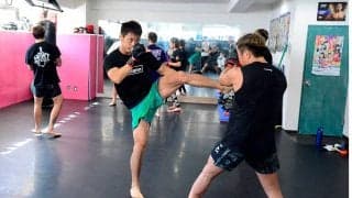 【格闘技／RIZIN.31】牛久絢太郎が公開練習　初参戦で王者・斎藤裕とのタイトルマッチに「ゾンビかよ」という凄さを見てほしい