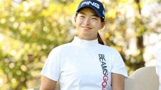 渋野日向子がキャディーに笑み　V繋がる絶妙ショットに反響「真似したいけどできない」