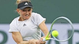 ラドゥカヌに続いてハレプとGS女王を連続撃破、世界100位サスノビッチが快進撃[BNPパリバ・オープン]