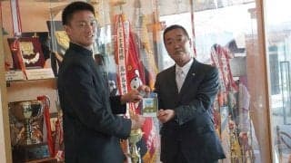 【ドラフト】阪神1位指名・森木大智に指名あいさつ　「勝利に貢献できるように頑張りたい」