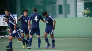 【ホッケー（男子）】開幕２連勝でリーグ戦上位を決める　ＶＳ駿河台大戦