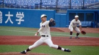 両者一歩も譲らず！早大・徳山壮磨と法大・三浦銀二が白熱の投手戦を展開！【10/12 秋季東京六大学野球 早稲田大学vs法政大学】