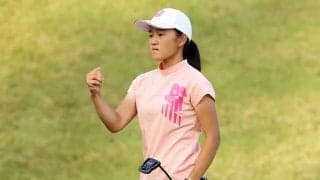 渋野日向子らとPO激闘からわずか2日　高3佐藤心結、プロテスト2次予選は11位発進