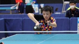 13歳・小塩悠菜、トップ名古屋と契約　独特なグリップで戦うオールラウンダー