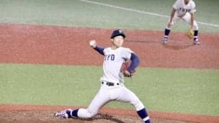 [硬式野球]羽田野最後に荒れ狂う　動揺走るもルーキー柿本がチーム守り３連勝