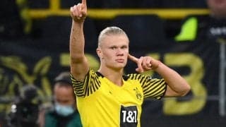 「レアルへようこそ」ハーランドがスペインの地でパンツ一丁になり見事な“肉体”披露「マシンだ」