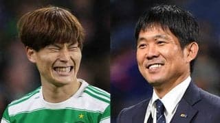 「涙を流した日本のボス・モリヤスを救った」　古橋亨梧の奮闘をスコットランド紙称賛